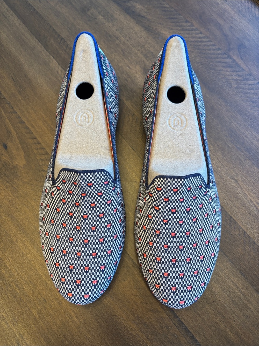 Rothy’s Coral Dot Loafers 8.5 - Picture 6 of 7